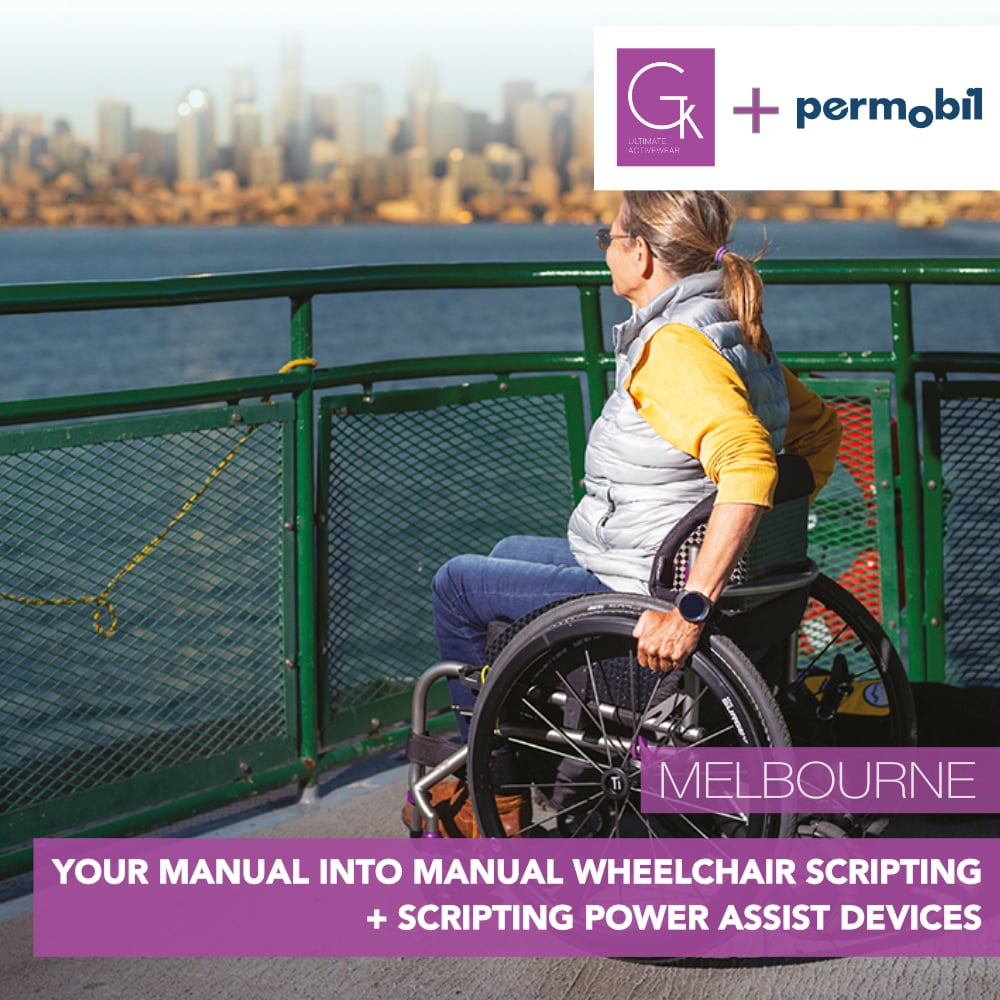 Your Manual into Manual Wheelchair Scripting / Scripting Power Assist Devices (Melbourne)